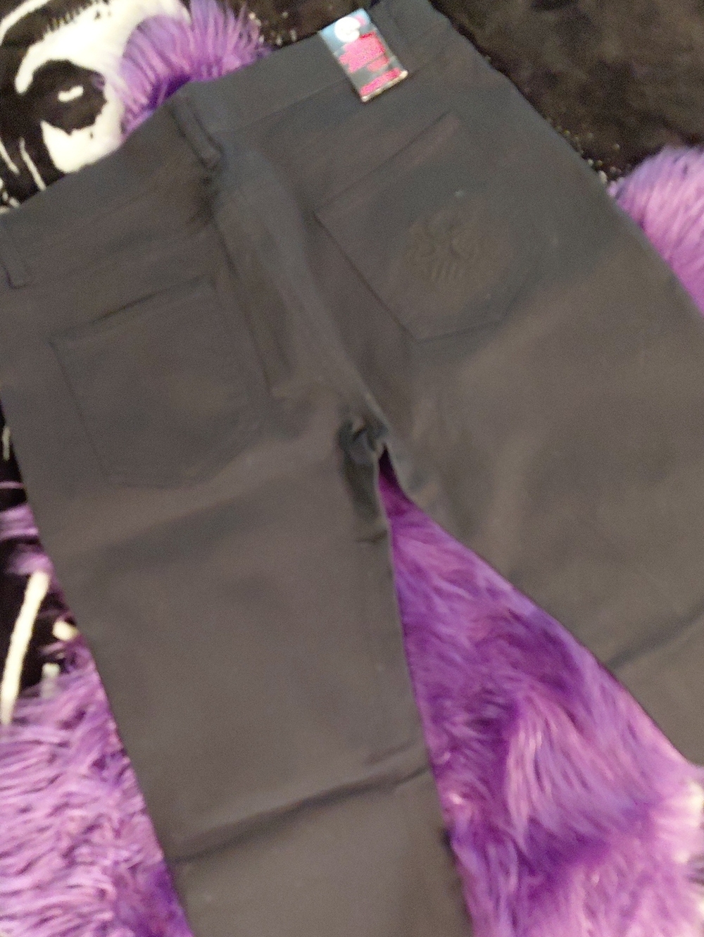 JAWBREAKER SZ.18 Women’s Black SKINNY 5 POCKET Stretch Jeans